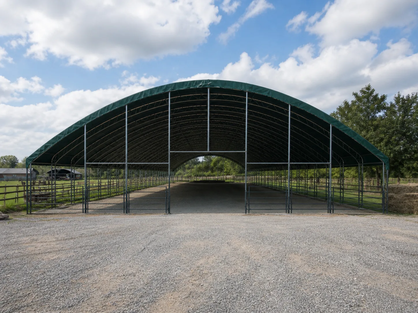 Riding Arena Cover 20 × 60 × 6.5 m