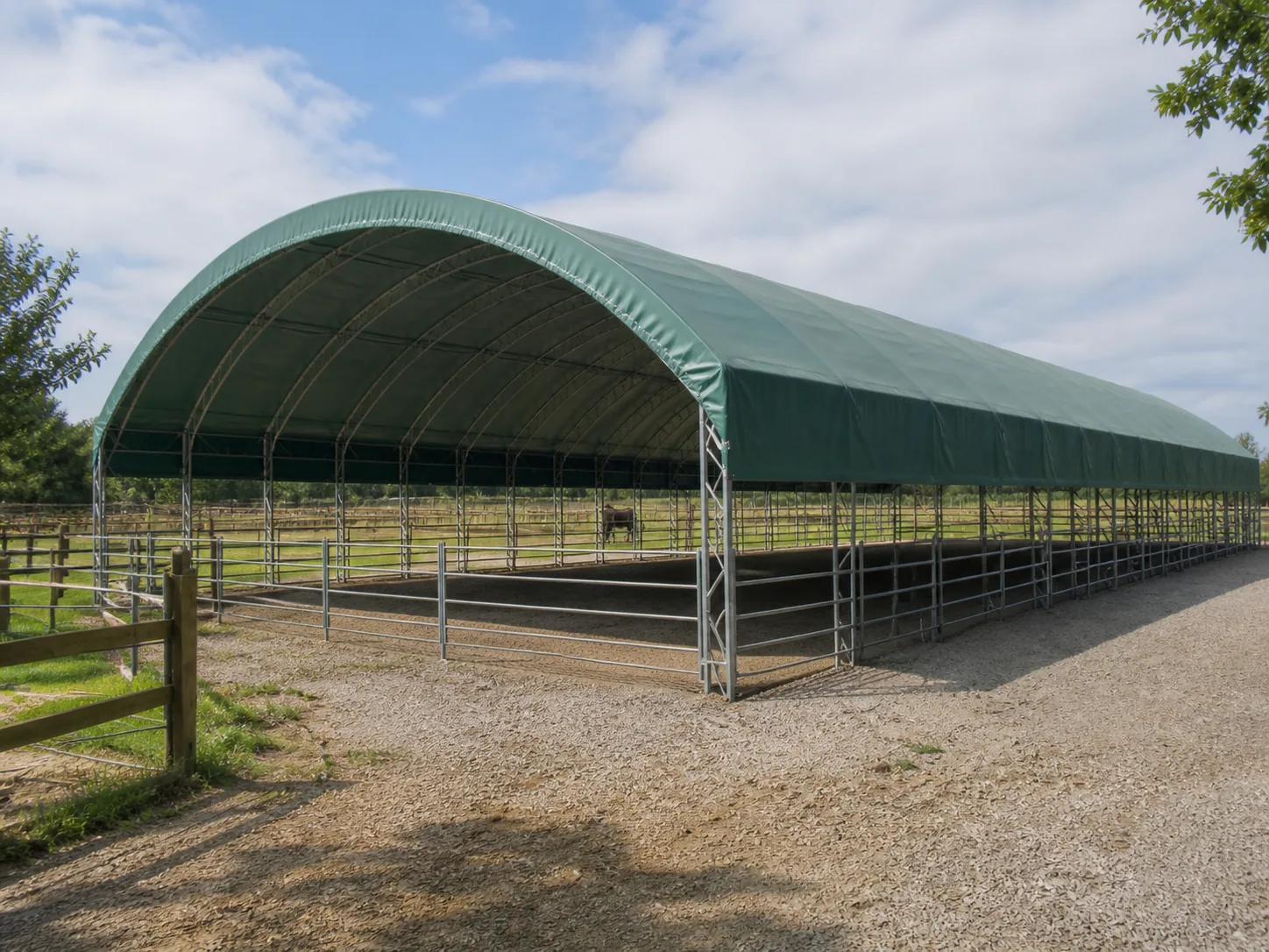 Riding Arena Cover 20 × 80 × 6.5 m
