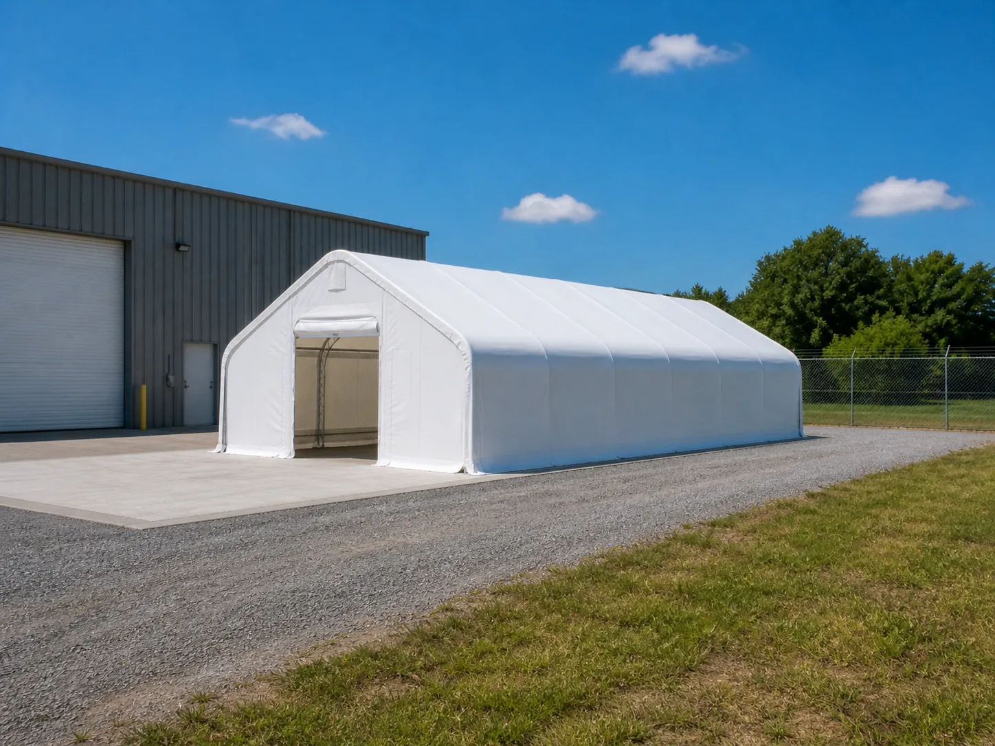 Fabric Building 10 × 15.25 × 5.20 m
