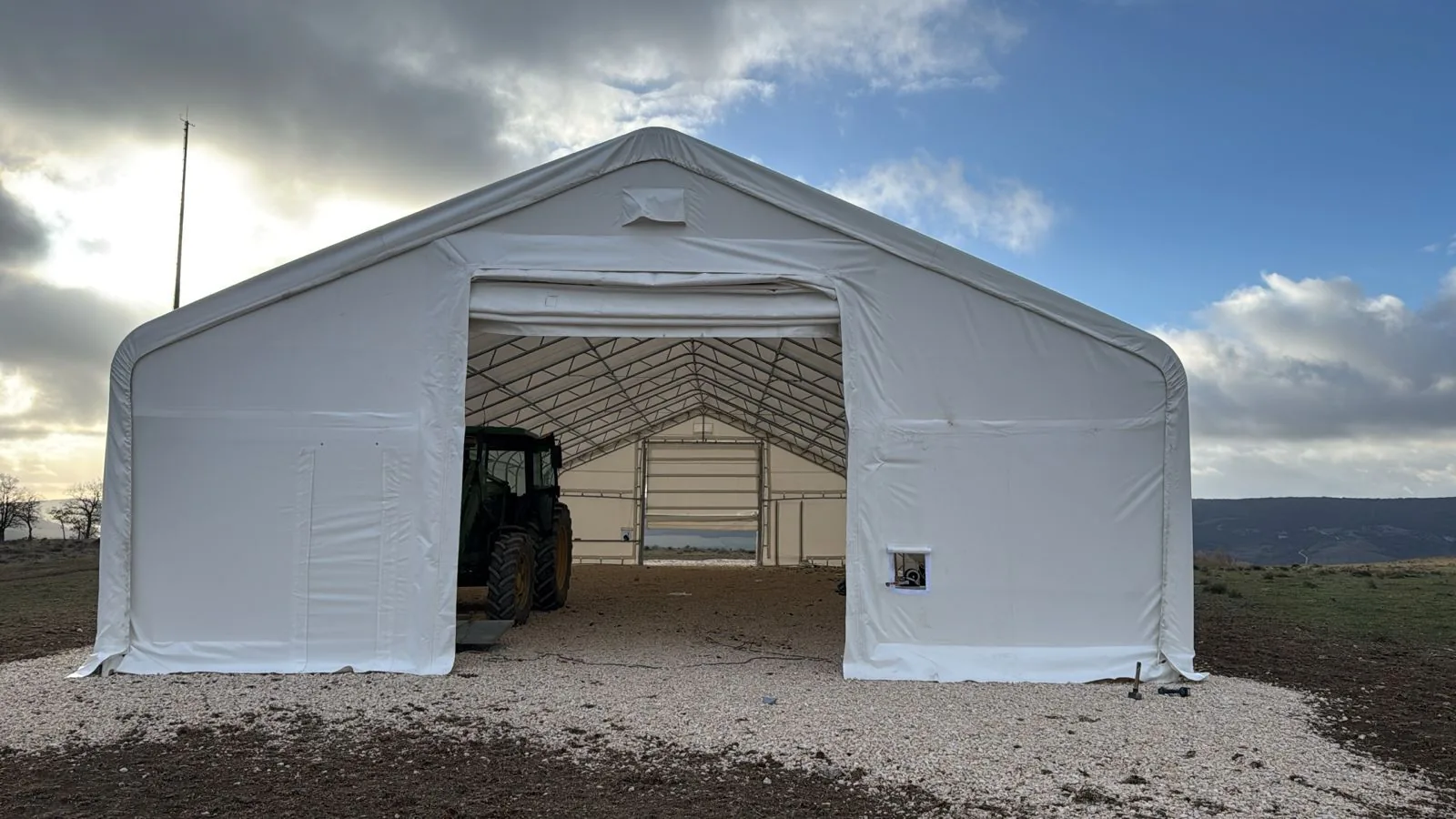 Fabric Building 10 × 21.30 × 5.20 m