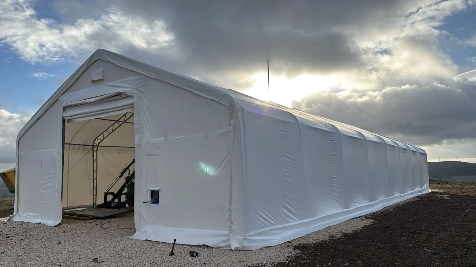 Fabric Building 10 × 24 × 5.20 m