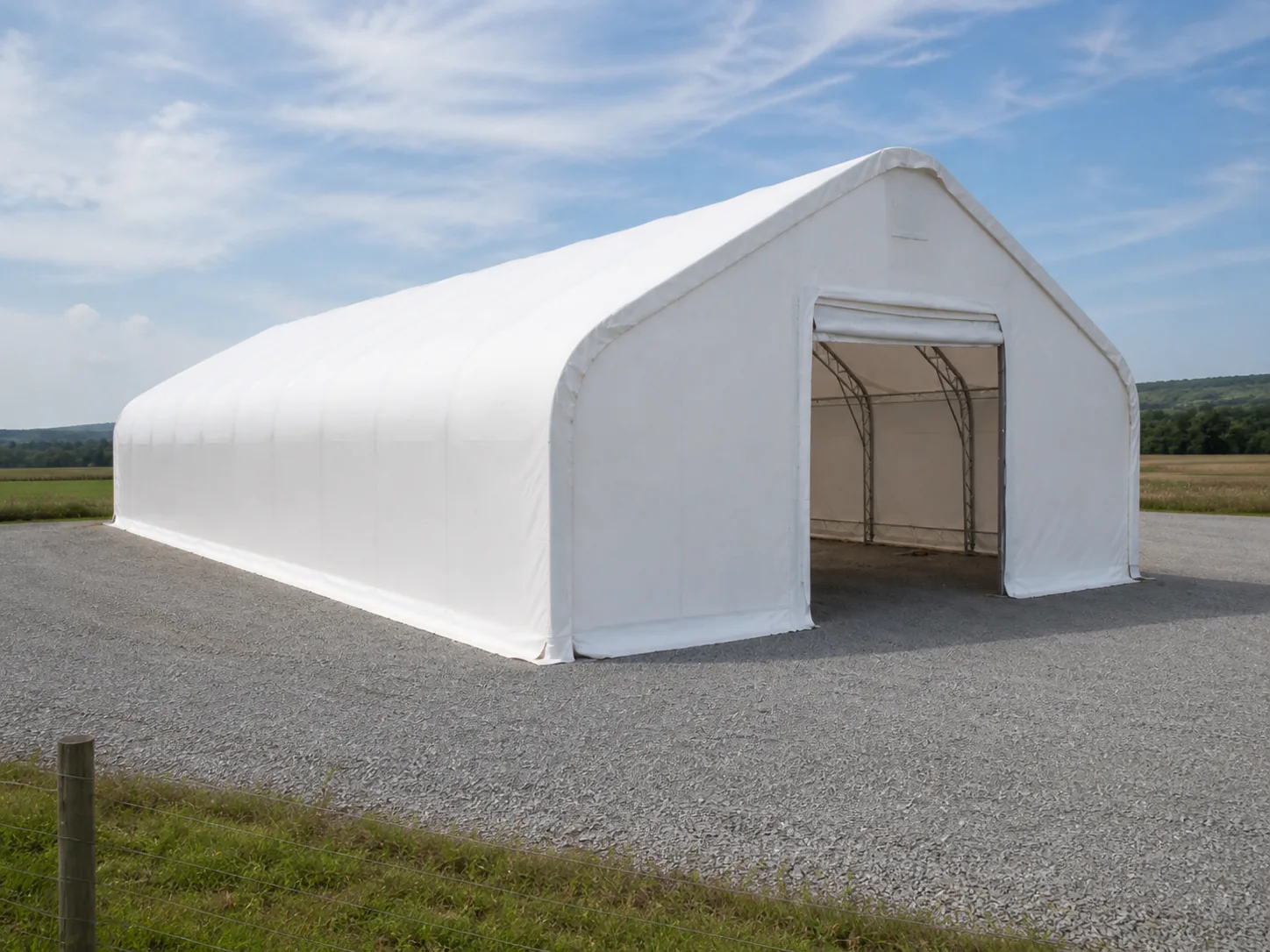 Fabric Building 10 × 30 × 5.20 m
