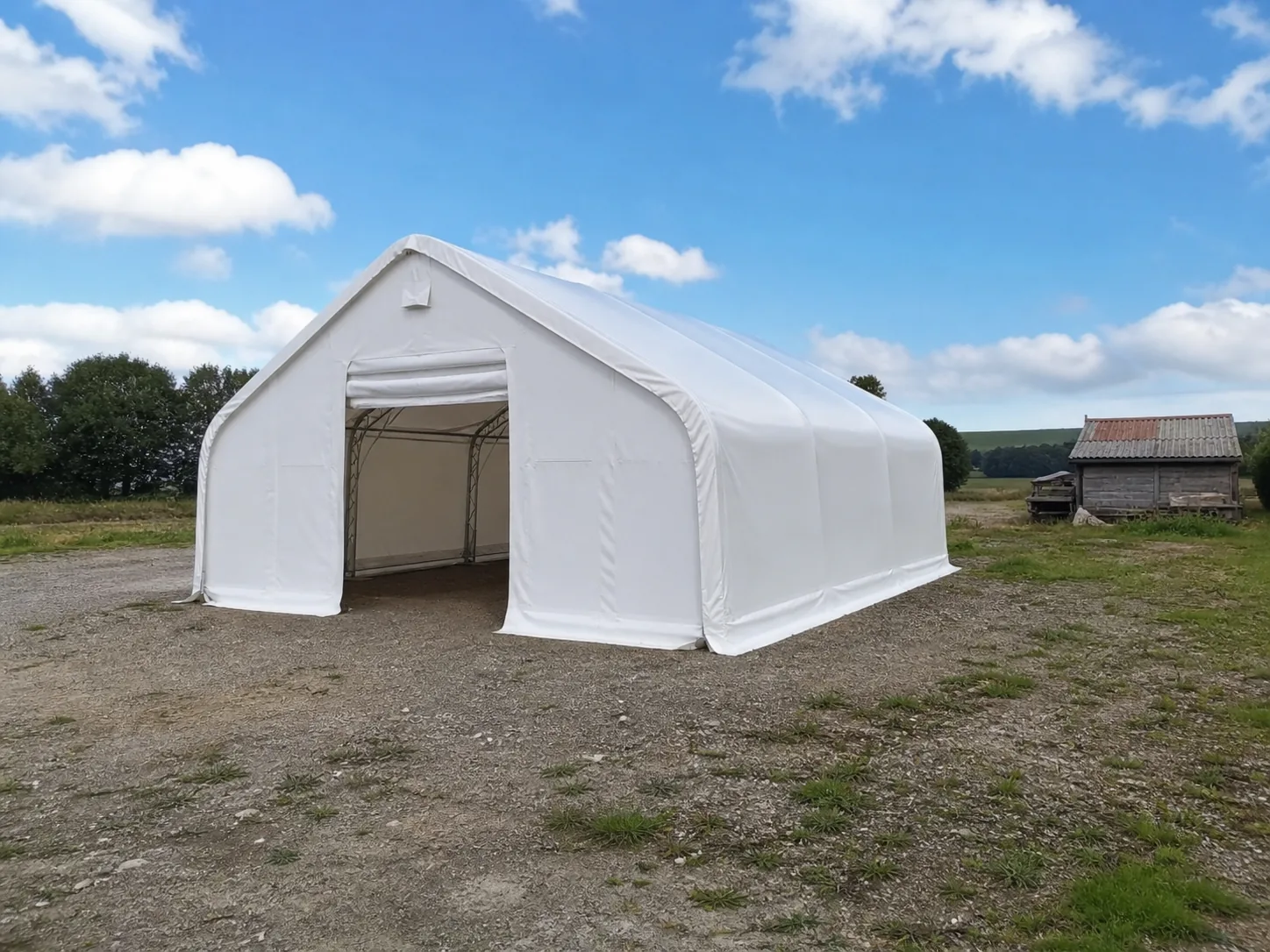 Fabric Building 12.20 × 15 × 6.40 m