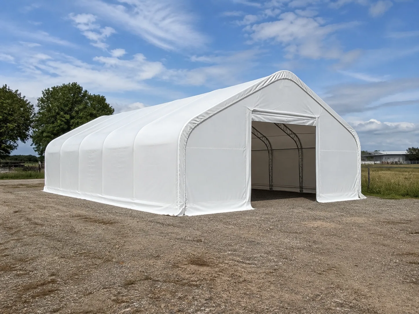 Fabric Building 12.20 × 18 × 6.40 m