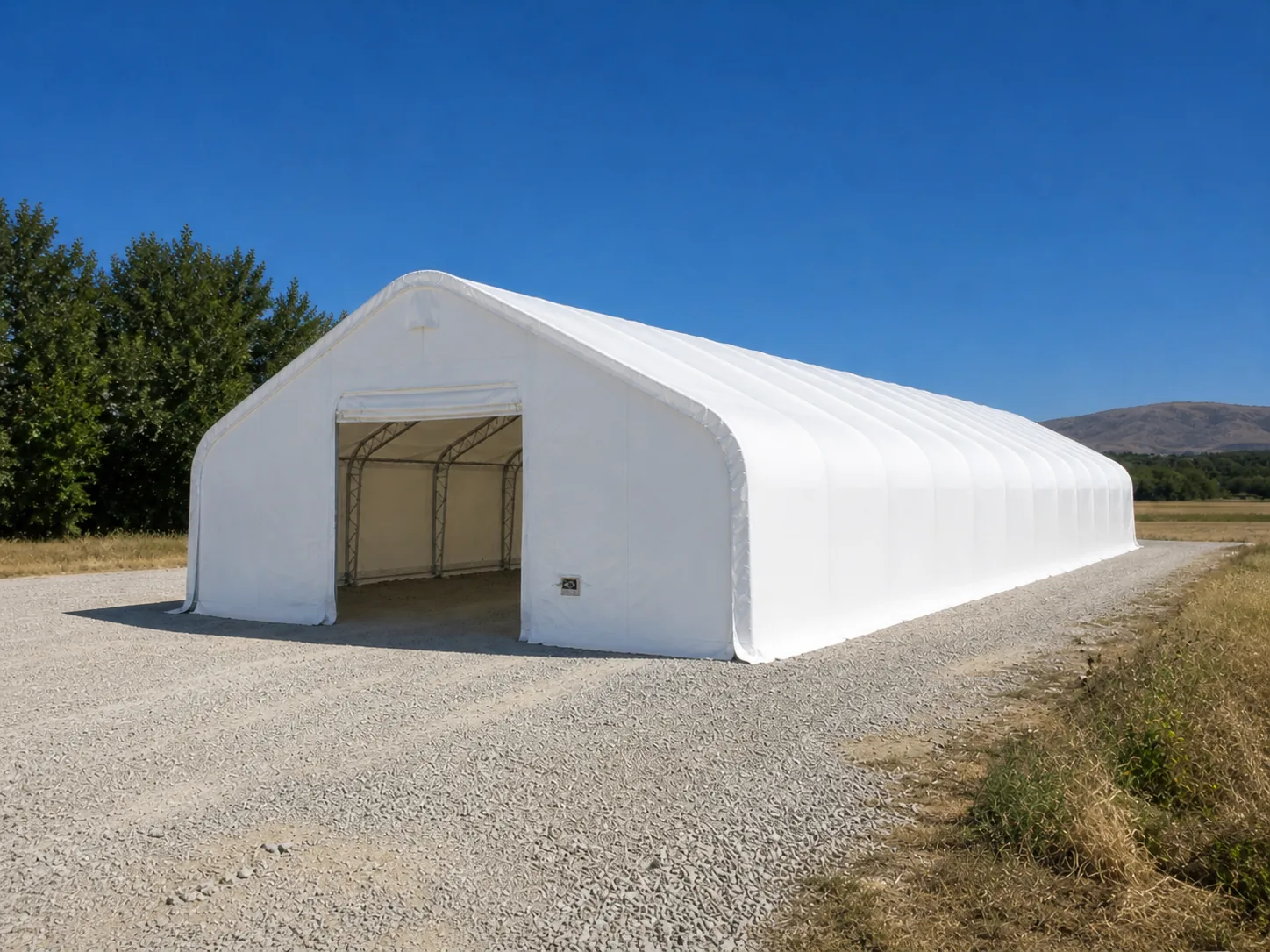 Fabric Building 15.35 × 24 × 7.10 m