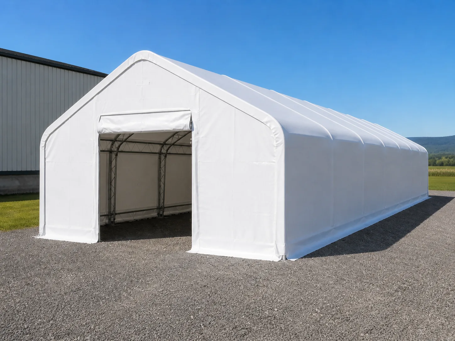 Fabric Building 8 × 18 × 4.80 m