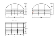 Field Shelter 6x6x3,70